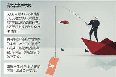 揭私营培训行业圈钱乱象：预付款&ldquo;利息&rdquo;抵学费