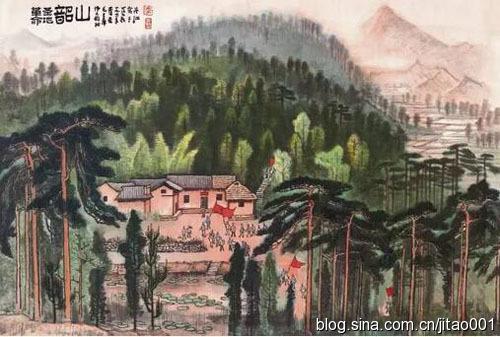 李可染三幅《韶山》在拍卖场上的经历