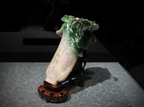 翠玉白菜(Jadeite Cabbage) 图片:Courtesy of peellden, via Wikimedia Commons