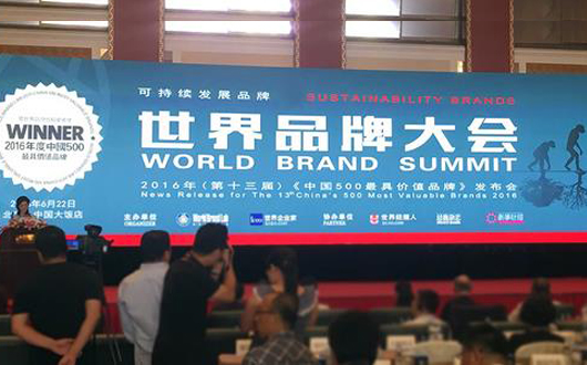 2016年中国品牌500强发布 国家电网 腾讯 工行名列三甲