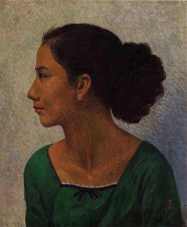 周碧初 用印象派风格画中国题材