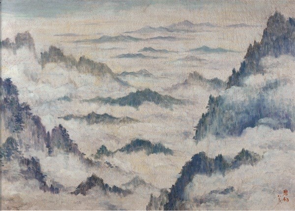 周碧初 用印象派风格画中国题材