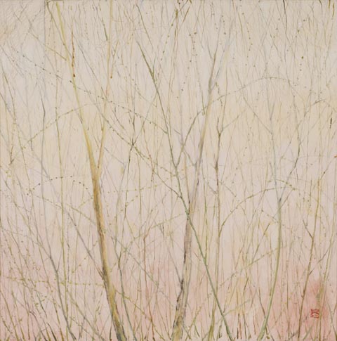 《春》，品类：油画 ，作者：庞薰琹 ，创作时间：1984 ，规格：80×81cm