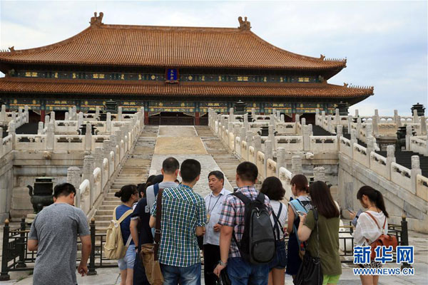 单霁翔&ldquo;解密&rdquo;故宫排水系统