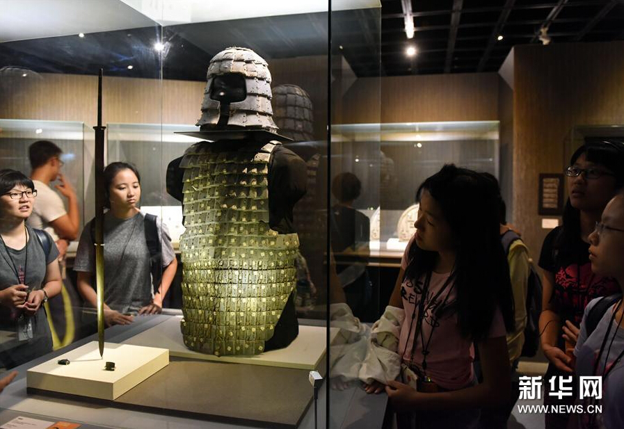 秦俑在台北热展受好评