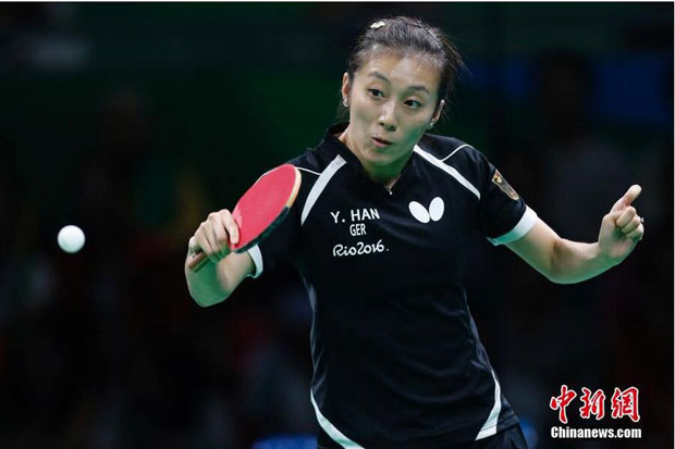 第17金   中国乒乓女团完胜德国