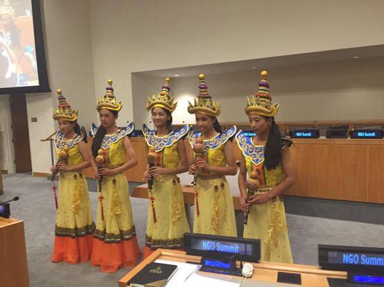 2016联合国可持续发展目标NGO全球峰会暨一带一路与联合国可持续发展目标高峰论坛在联合国总部举行