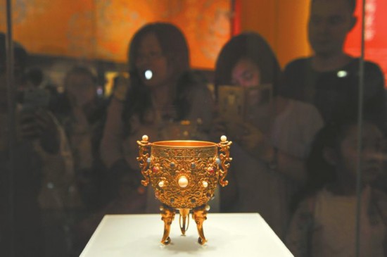 成都博物馆中秋开馆 119件乾隆珍宝助兴