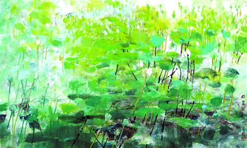 淋漓墨境 石齐彩墨台北展出