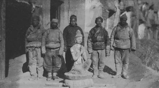 龙门石窟的雕像曾在欧美热卖