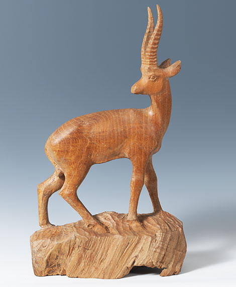 《羚羊》 刘焕章  木  1980年