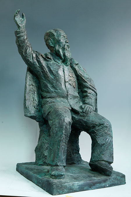 《抗战老兵》 刘焕章  铜  2014年 