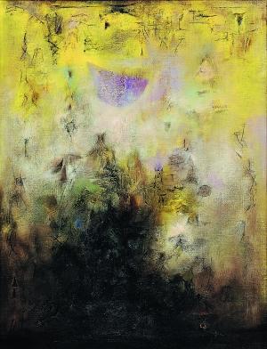 TOP4赵无极 《月光漫步》成交价：4668万港元