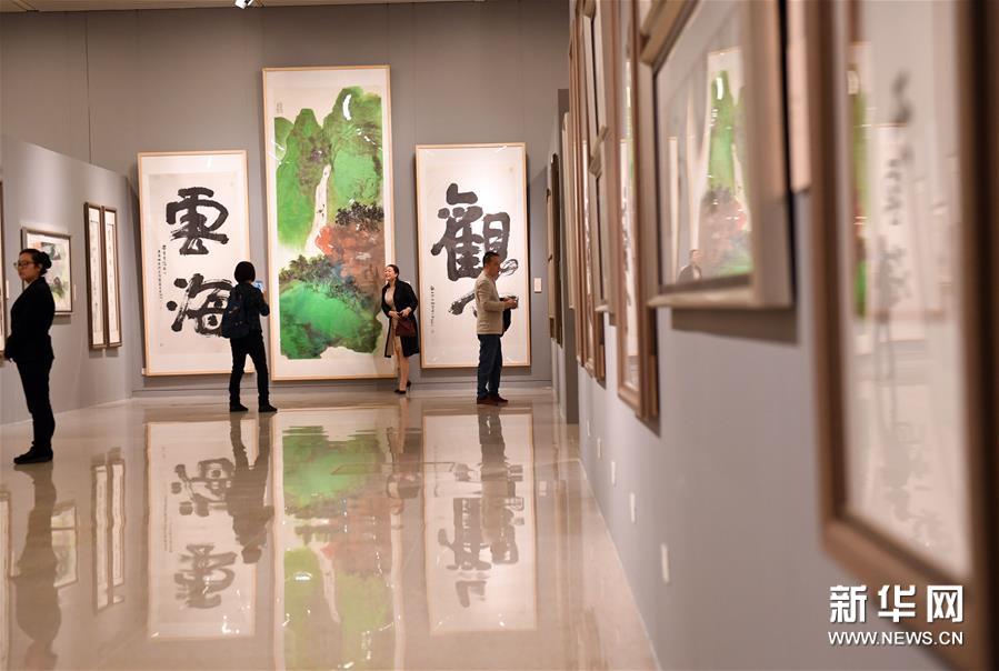 海派泰斗陈佩秋书画联展亮相国博 展现&ldquo;禅&rdquo;&ldquo;艺&rdquo;融合相生