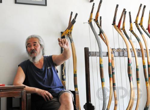 &ldquo;聚元号&rdquo;传人杨福喜：弓箭行最后的手艺人