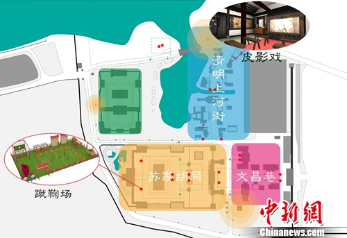 图：“笑倾城”示意图