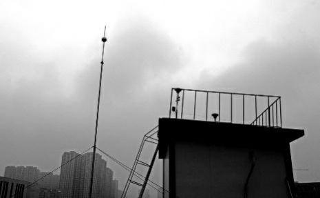 为政绩用棉纱堵空气采样器 西安环保局多人被带走