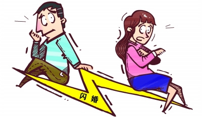 网恋结婚数量十年增加六成