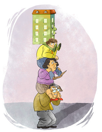 97%受访一线城市年轻人表示身边人买房要靠父母