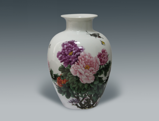 何叔水陶瓷作品《富贵春》：在釉面上飞扬的思想