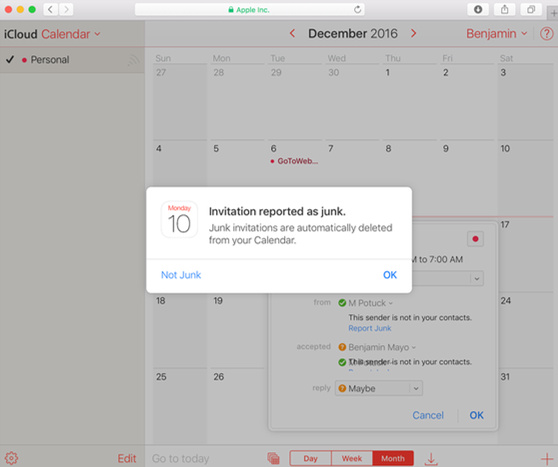 苹果出手治理日历垃圾广告 两招让你远离骚扰
