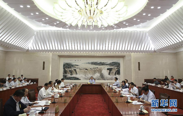 十二届全国人大常委会第二十五次会议在京举行