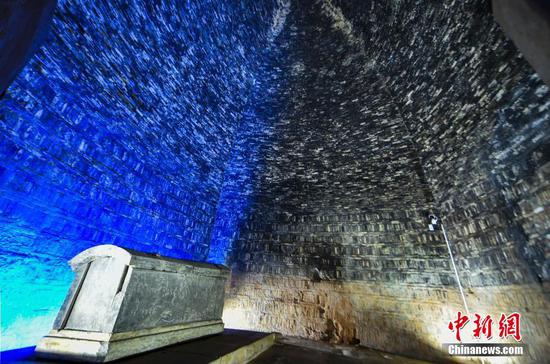 北魏宣武帝墓室地宫霸气内景曝光