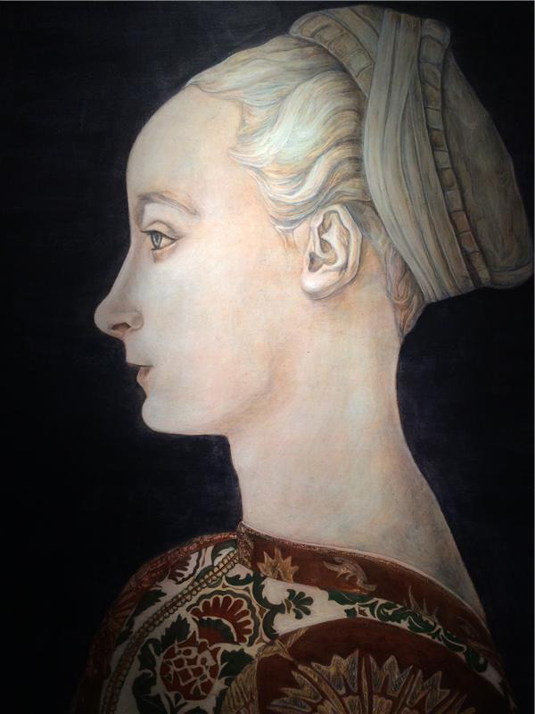 作品名：《陌生女人的肖像》