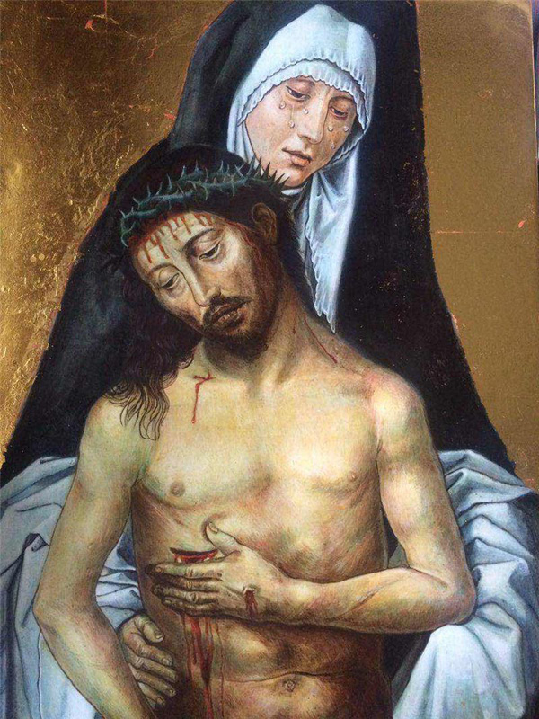 作品名：圣母怀中的忧患之子