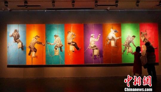 &ldquo;生存&middot;状态&mdash;&mdash;刘向东绘画作品展&rdquo;用水彩&ldquo;雕塑&rdquo;精神