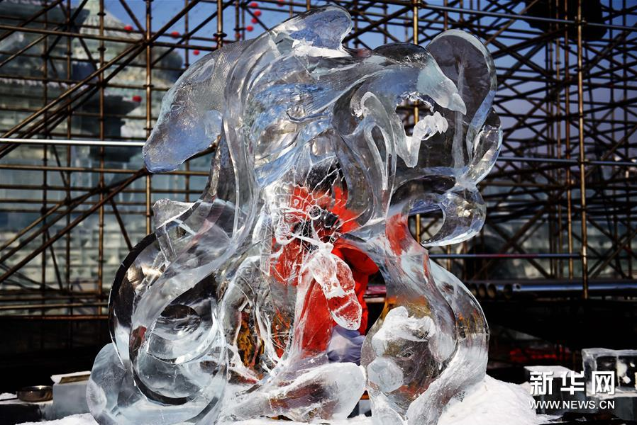 哈尔滨国际冰雕比赛落幕