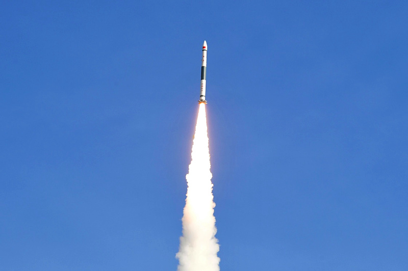 中国&ldquo;快舟一号甲&rdquo;火箭成功实现&ldquo;一箭三星&rdquo;