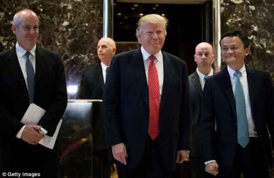 马云：阿里巴巴将为美国创造100万个就业机会