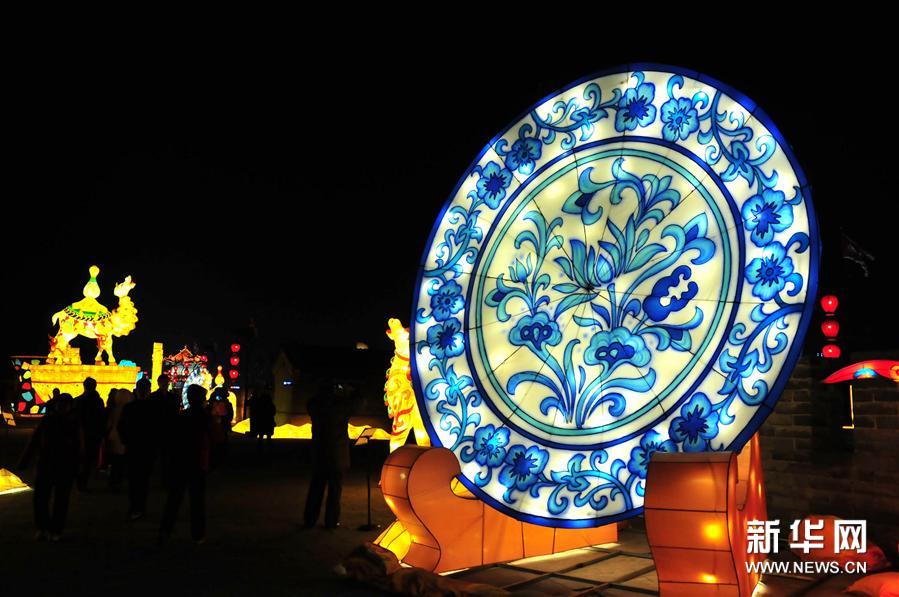 （文化）（5）2017西安城墙新春灯会亮灯