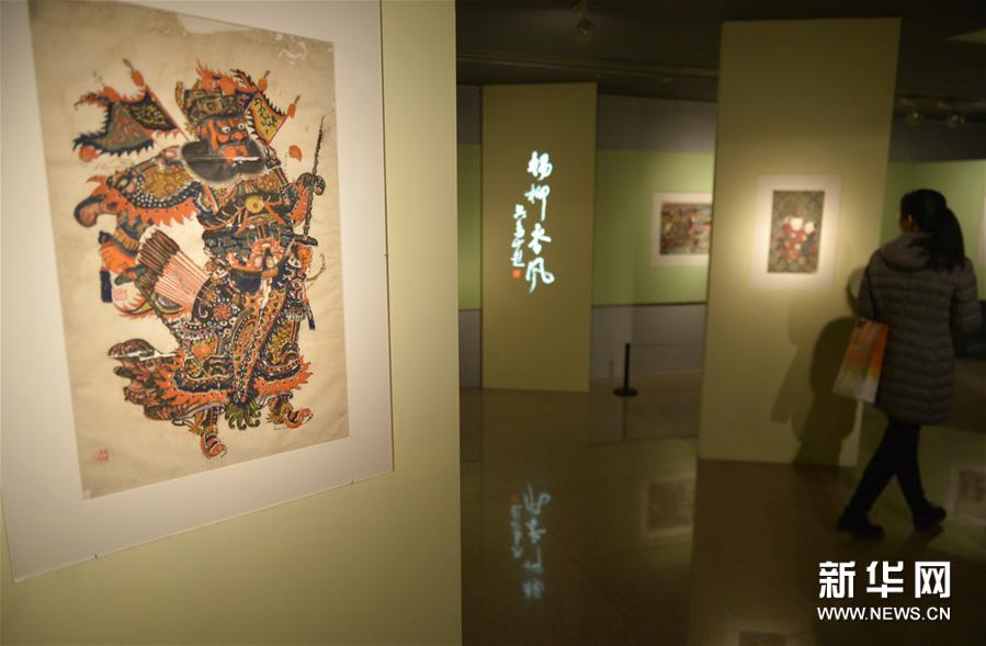 （文化）（2）中国美术馆：精品荟萃贺新春