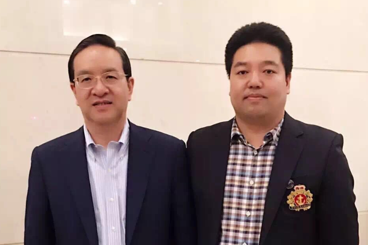 湖北省委书记蒋超良接见张震总干事