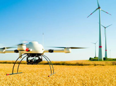 寒潮下的无人机