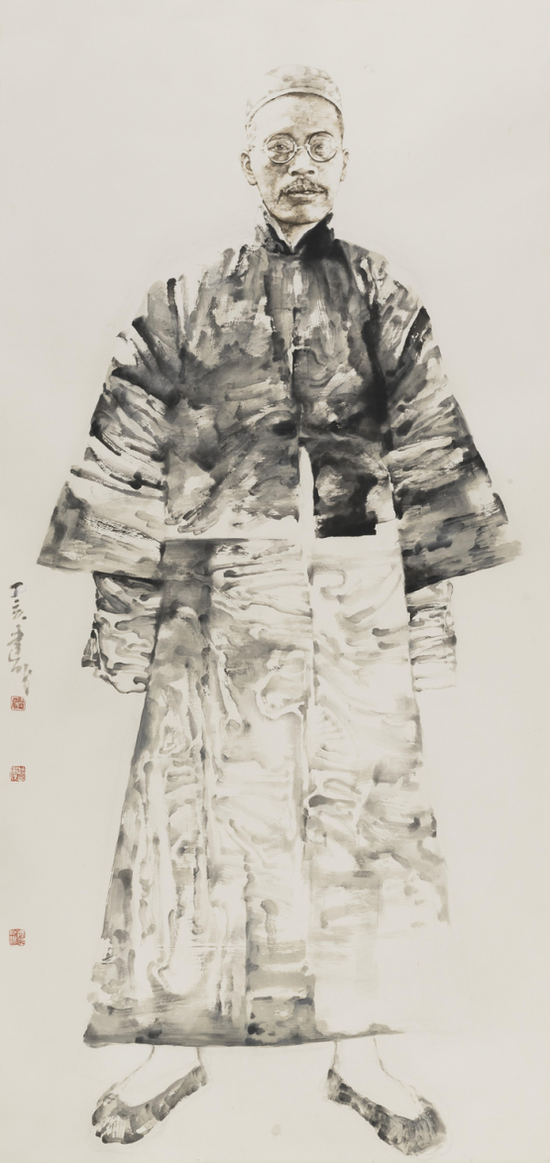     先贤录——王国维260cmx126cm[2007年]