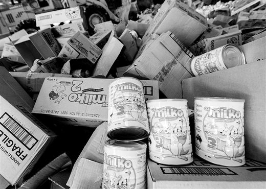 浙江温州检出一批不合格进口婴儿配方奶粉 已销毁处理