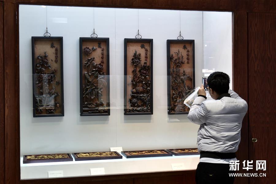 山东济南举行&ldquo;木影流光&mdash;&mdash;福建金漆木雕展&rdquo;