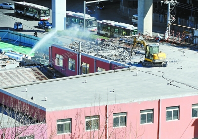 北京朝阳：广渠路拆违打造&ldquo;最美景观大道&rdquo;