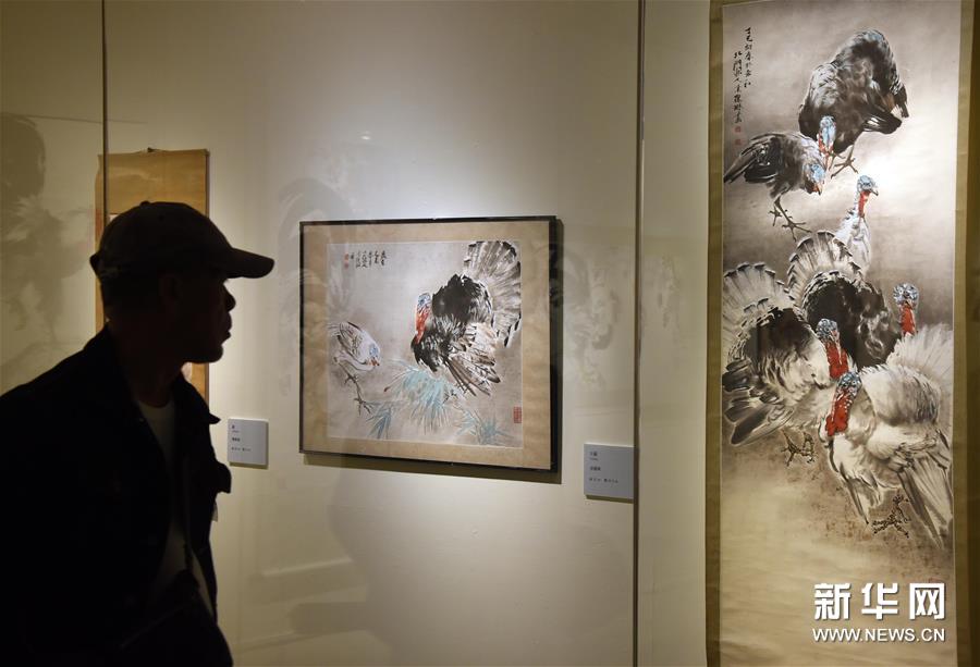 #（文化）（2）台北举行“酉鸡有吉”鸡年文物展