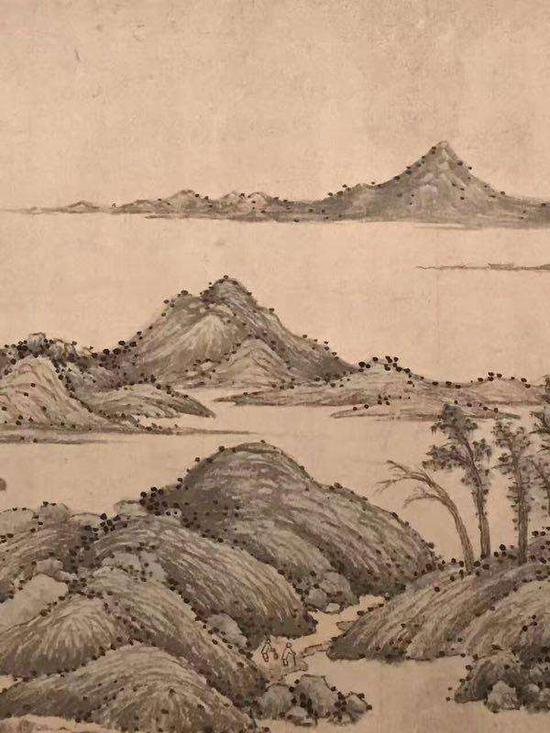 《丹山纪行图卷》（局部） 图IC