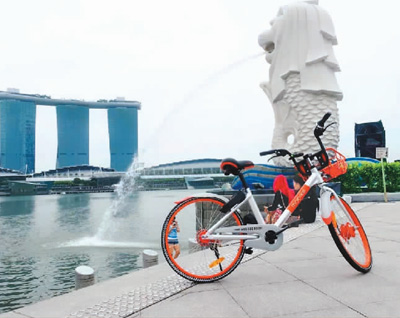 共享单车“出海”给力中国制造