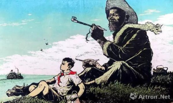 《三代人》 1960年 中国美术馆藏