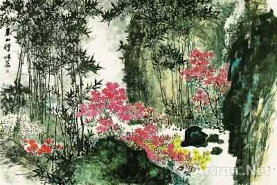 花鸟画技法的革新：画面构图和赋彩是关键