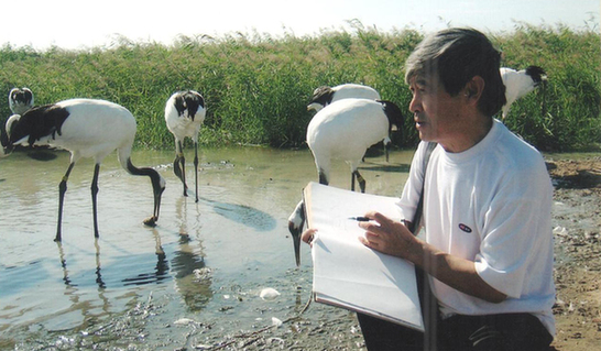 鹤鸣中国梦——丁宝栋中国画展举行