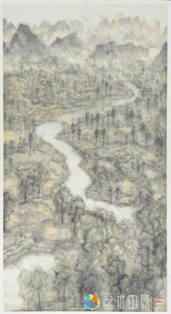 《水乡》178X95cm