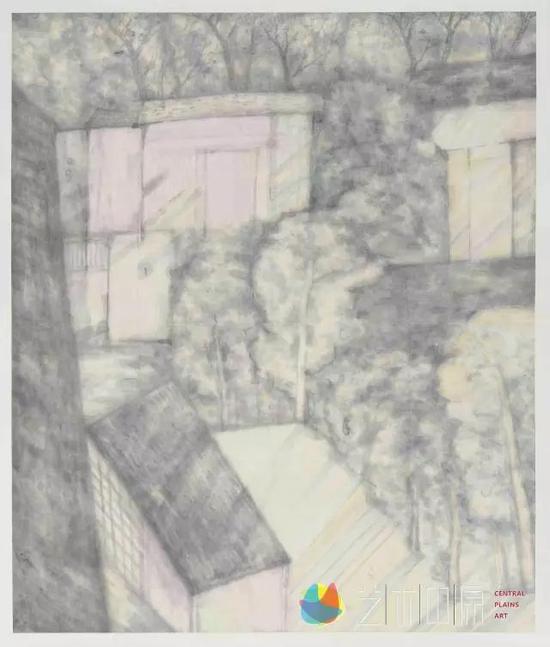 《春园一》 137X137cm