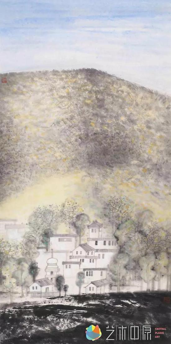 《高原》138×69cm